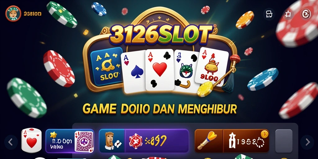 Screenshot gameplay 3126SLOT yang penuh aksi dan seru.