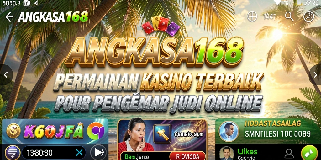 Tampilan gameplay Kasino yang menarik dan interaktif di ANGKASA168.
