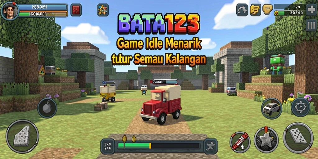 Tampilan gameplay BATA123 yang menarik dan penuh warna.