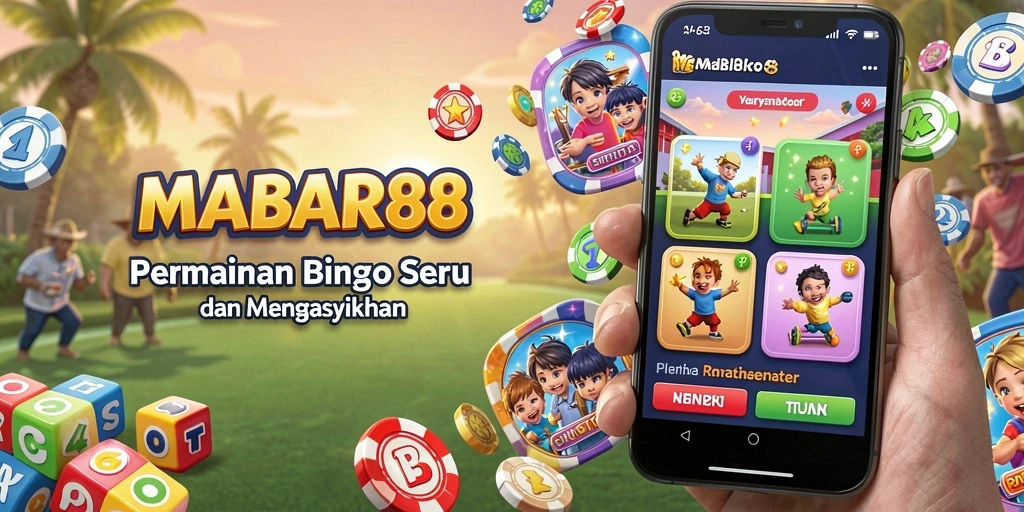 Tampilan gameplay Bingo yang menyenangkan dan interaktif.
