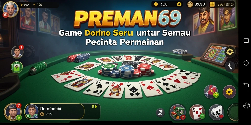 Tampilan gameplay seru dalam PREMAN69 yang menarik dan interaktif.